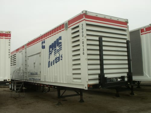 Cummins 2000kW QSK60, 277/480V 3-phase, engine rebuilt